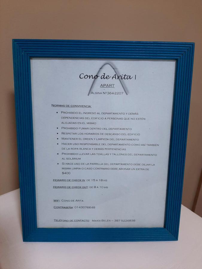 Cono De Arita Appartement Salta Buitenkant foto